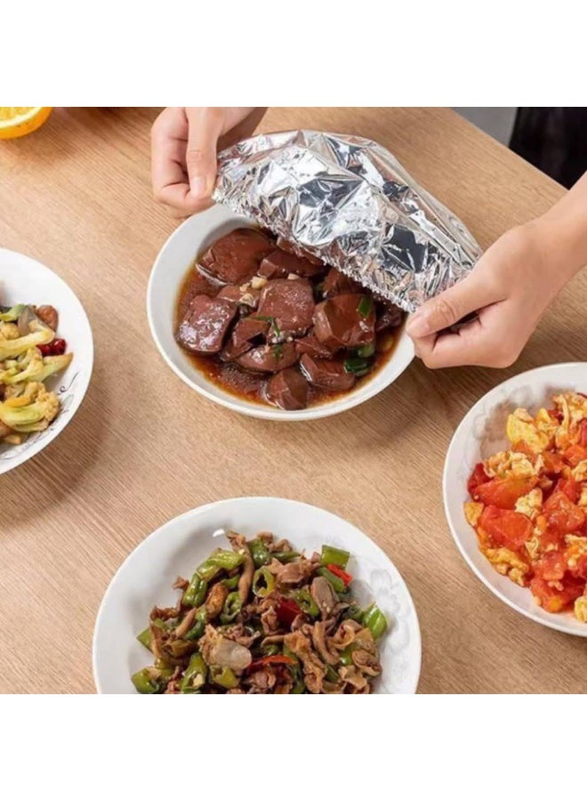 10 pieces of foil food storage and covering bags - Image 2