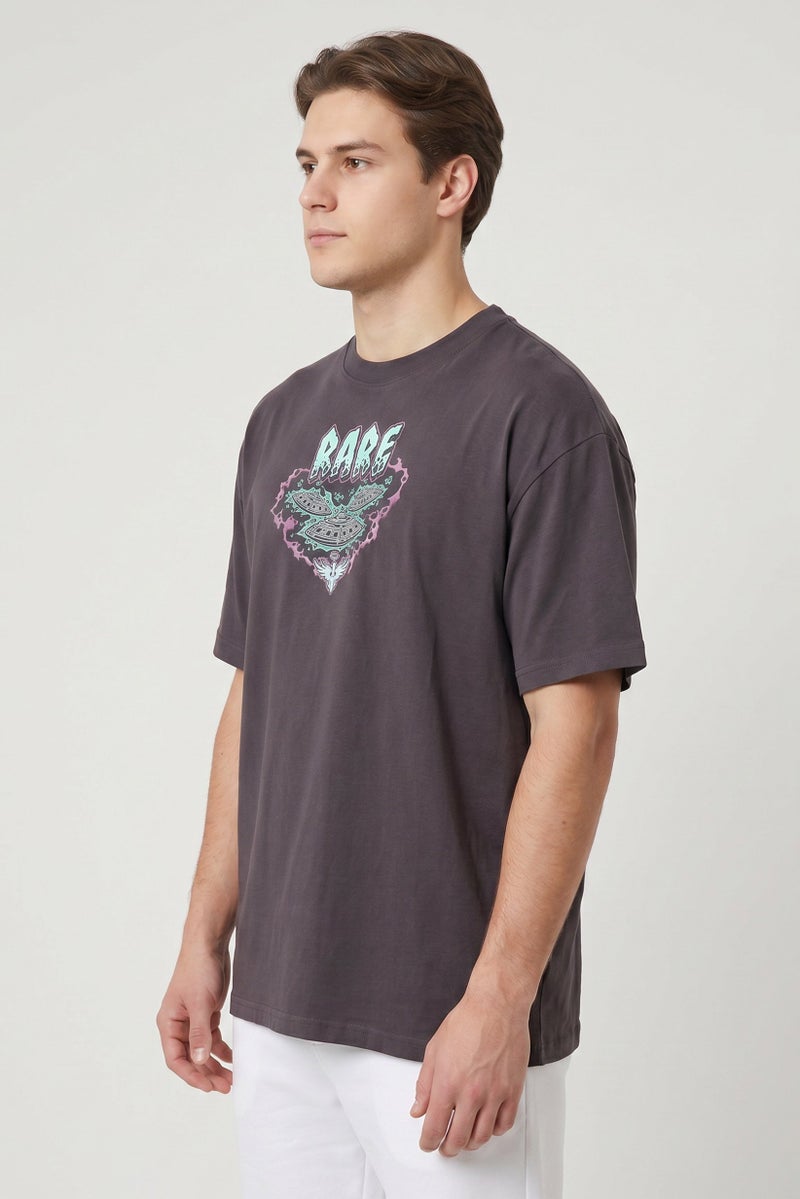 Puma Lamelo Melo World Men Sportswear Fit Short Sleeve Outdoor T-Shirt, Dark Brown - Image 3