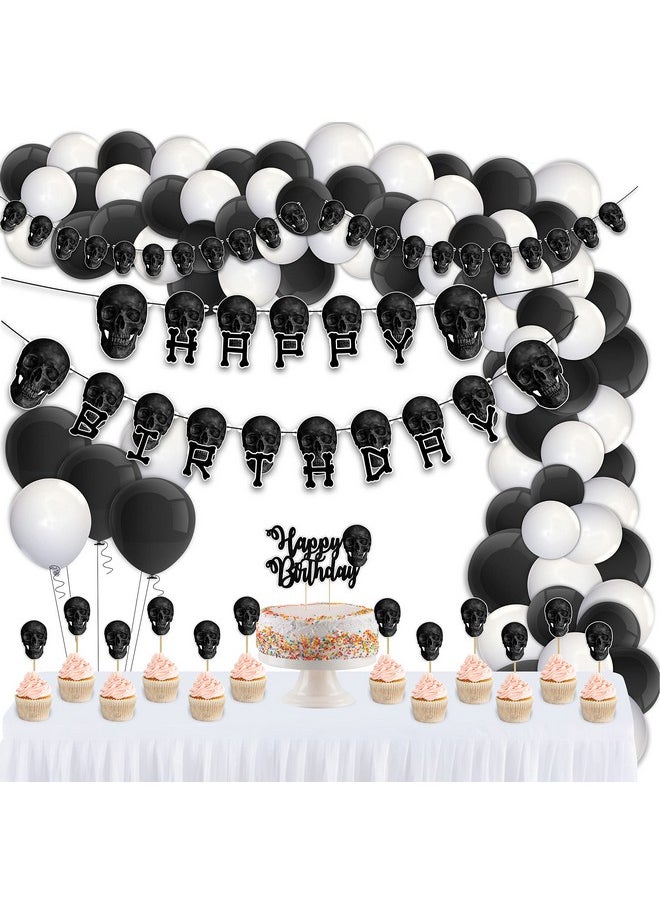 Seyal - ® Skull Theme Birthday Party Supplies - Image 1