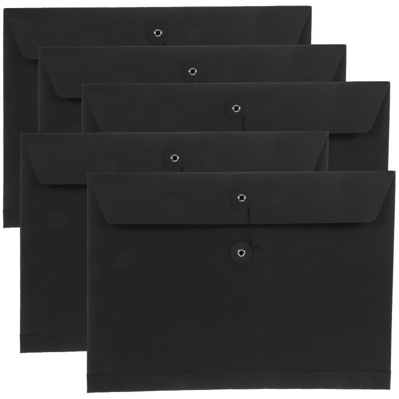 File Organizer Pockets, Thick Material Envelope Bags for Storing Papers and Bills - Image 1