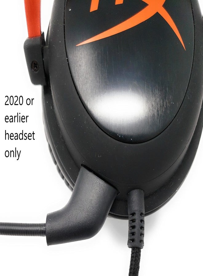 TNE Replacement Game Mic Microphone Boom for Pre-2021 1st Version Wired Kingston HyperX Cloud 2 II Cloud Core Cloud Pro CloudX PS5 Xbox One Nintendo Switch Computer PC Gaming Headsets - Image 4