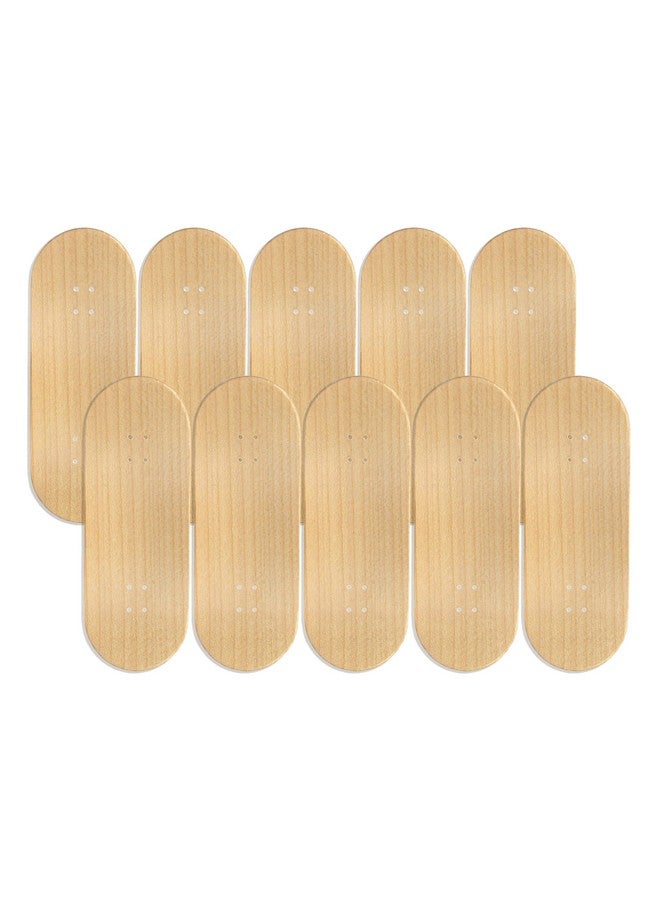 Teak Tuning 10PK Maker Series Maple Wooden Fingerboard Deck, Unbranded - 34mm x 97mm - Teak Tuning Fingerboards
