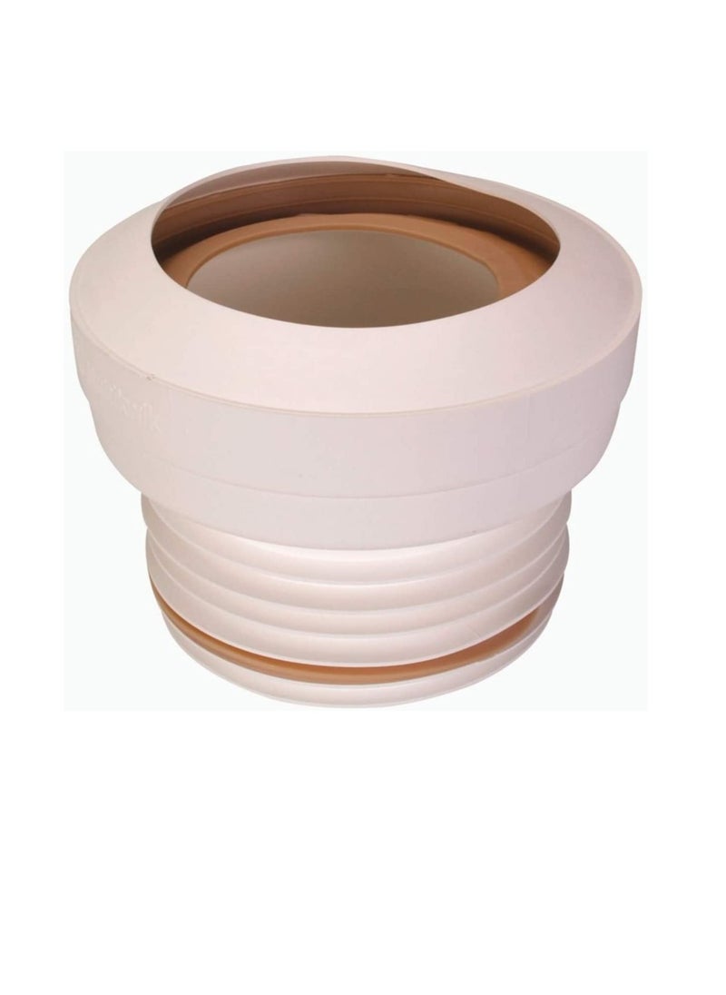Generic - High Quality Standard WC Connector Toilet Pan Connector (Straight) - Image 1