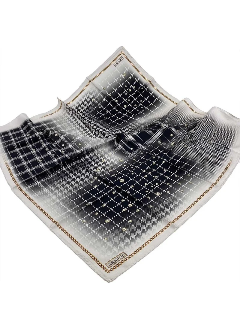 Armine Trend Armine Nostalgia Series Silk Twill Scarf 8612D-04