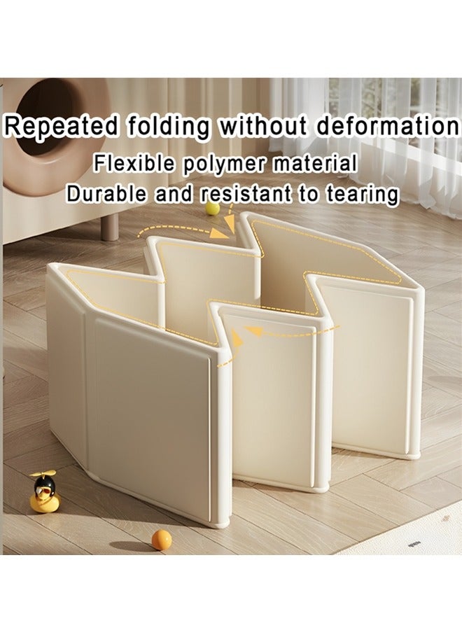 Foldable Baby Bathtub - Quick Pop Up Non Inflatable Tub for 0-8 Years Old Infants, Space-Saving and Durable Portable Baby Bath - Image 4