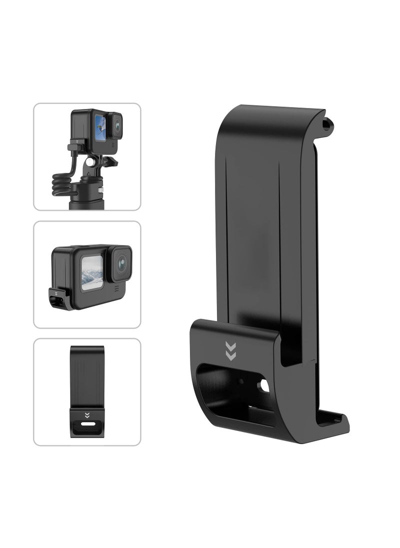 SYOSI Upgraded Battery Door Cover for GoPro 12 11 10 9, Water Snow Resistant Protective Case Charger Type-C Charging Mount for Go Pro Hero 12 Hero 11 Hero 10 Hero 9 Black Battery Cover Go Pro Accessories  - Image 1