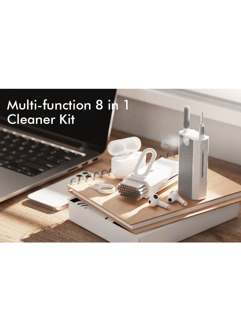 Generic Multi-Function 8 in 1 Cleaning Kit for Earphone, Smartphones, Tablets, Laptop, Keyboard Cleaning Tool for iPhone iPod  - Image 2