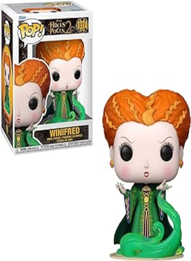 Funko POP! Disney: Disney Hocus Pocus 2- Winifred Sanderson - (Smoke) - Collectable Vinyl Figure - Gift Idea - Official Merchandise - Toys for Kids & Adults - Movies Fans