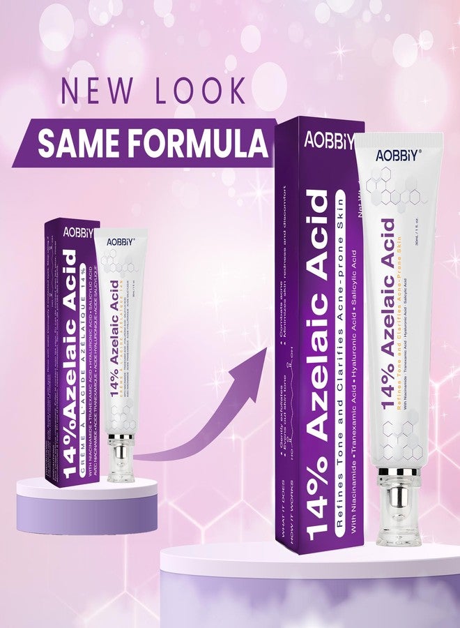 AOBBIY Azelaic Acid Acne Cream: Azelaic Acid For Face - Premium Azelaic Acid Cream - Face Skin and Beauty Care - Azelaic Acid Facial Cream, 1 Oz - Image 2