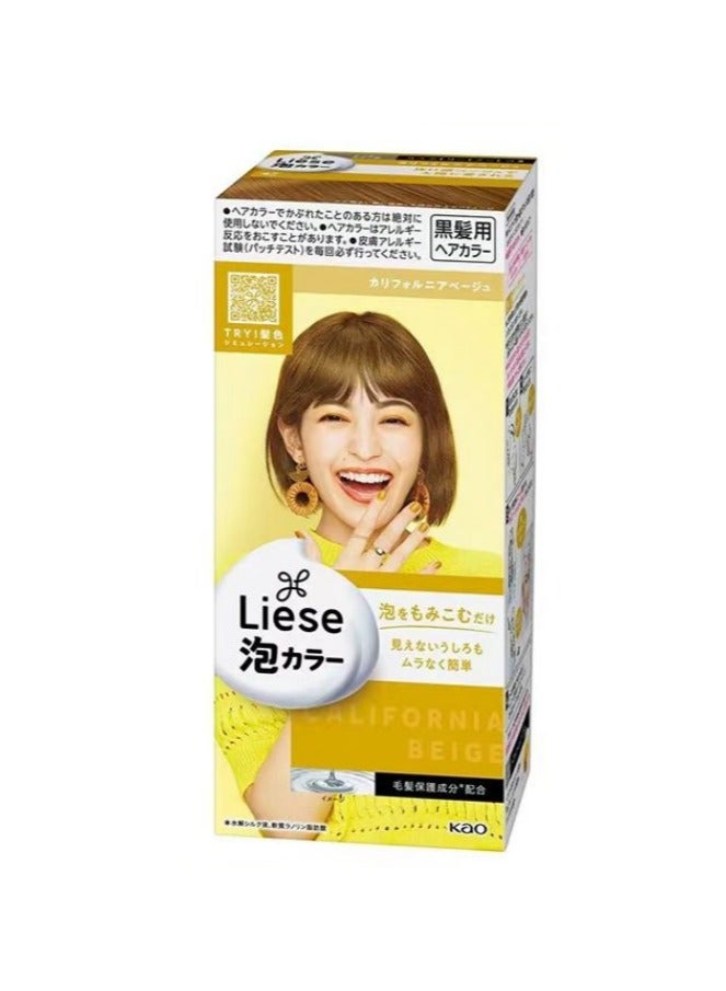 Liese Bubble Hair Colour,California Beige - Image 1