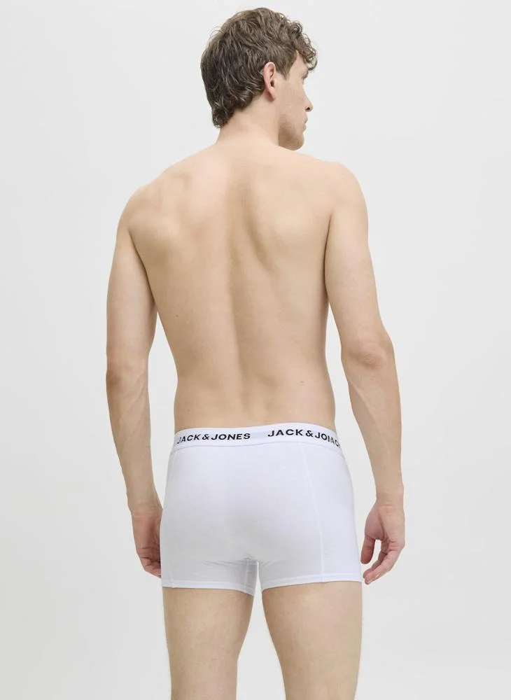 جاك اند جونز 7 Pack Logo Boxers