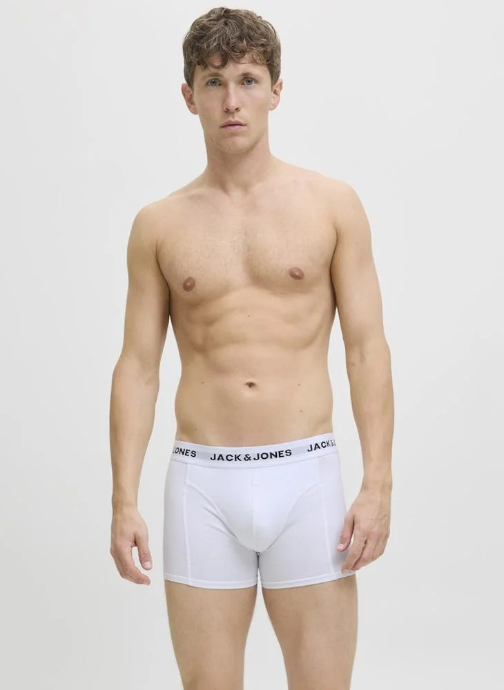 جاك اند جونز 7 Pack Logo Boxers