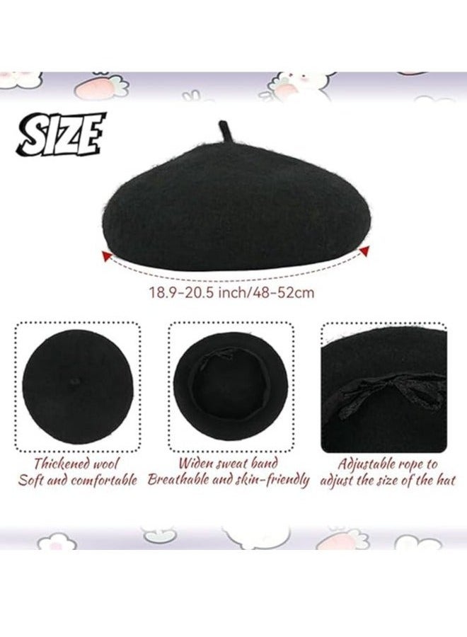 OMEVE Kids Artist Costume Accessories Set Painter Dress-Up with Beret Hat,Water Proof Apron with Front Pocket for Toddler Painting Baking Artist,Washable Foldable Lightweight for Age 4-8 Years - Image 2