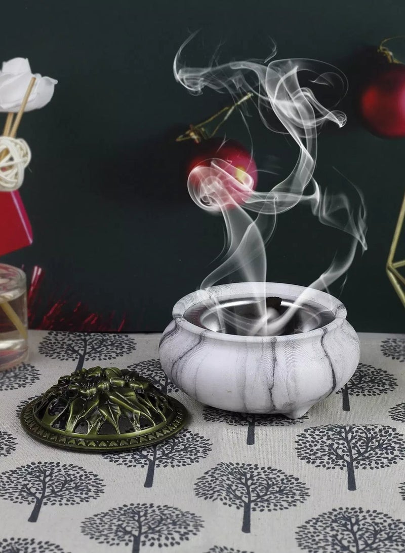 Marble Pattern Incense Burner  - Image 3