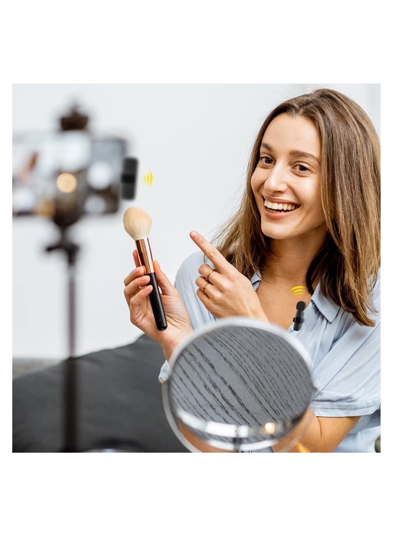 ELTRAZONE 2 in 1 iphone or type-c Wireless Lavalier Microphone For IPhone, Plug Play, Portable Audio Video Recording Mic for Youtube, Live Stream, Vlog, Interview, Laptops PC - Image 4