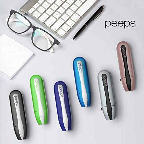 Peeps CarbonKlean Peeps Glasses Cleaner - for Eyeglasses, Reading Glasses, and More - Lens Cleaner with Carbon Microfiber Tech - Injected Black - 1 Count - Image 5