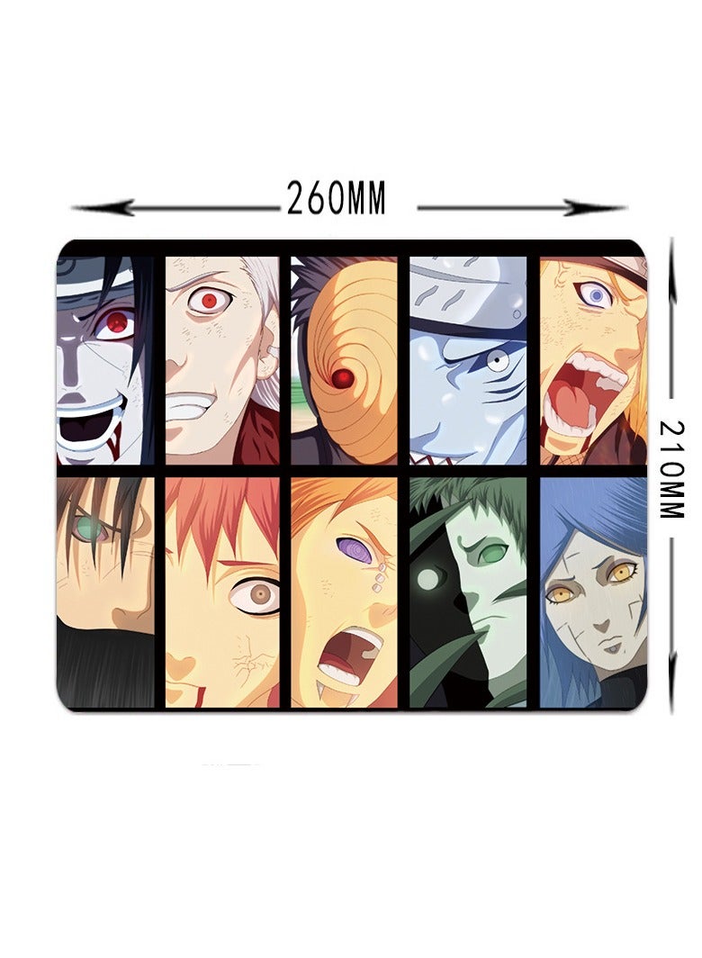 KUYING New Anime Naruto Mouse Pad 