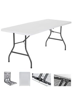 LANNYHOME Foldable Camping Table Portable Outdoor Picnic Table  - Image 1