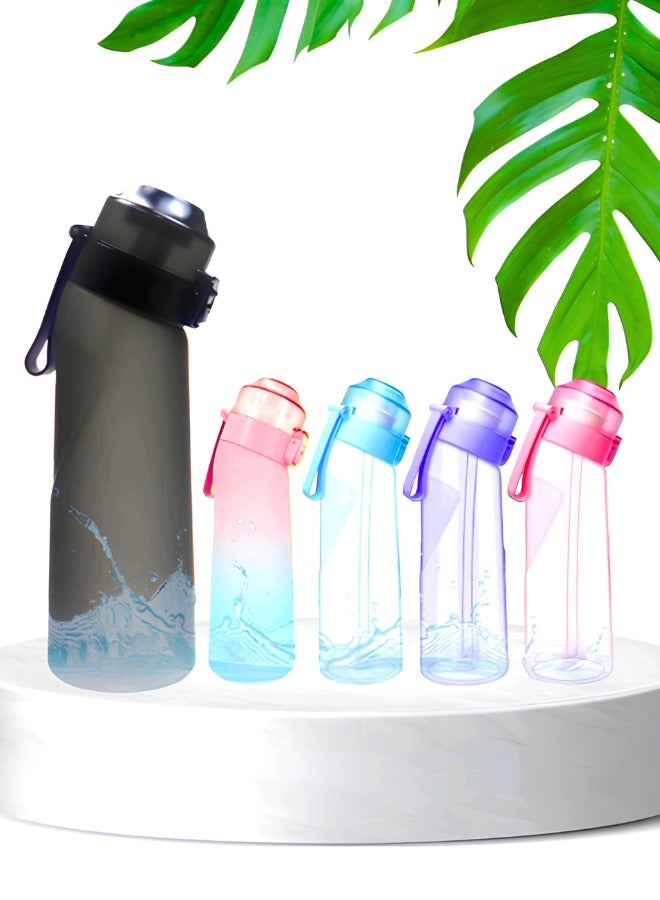 Chase Up Air Up Water Bottle with 7 Flavored Pods (Pod Holder Included), Multi-Color Fruit Scented Bottle for Kids, Sports & Travel, 650ml, Leak Proof - Image 3