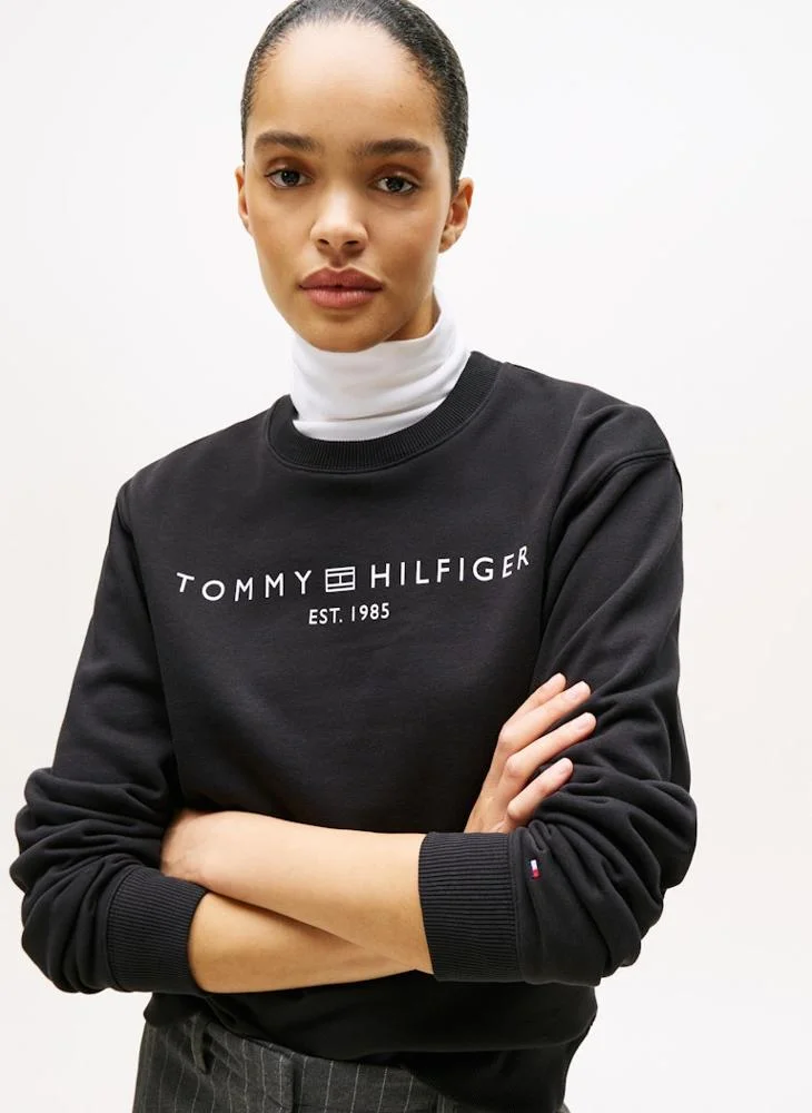 TOMMY HILFIGER Graphic Crew Neck Sweatshirt