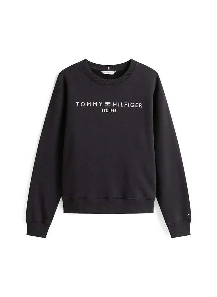 TOMMY HILFIGER  Graphic Crew Neck Sweatshirt for Women | Best Price UAE