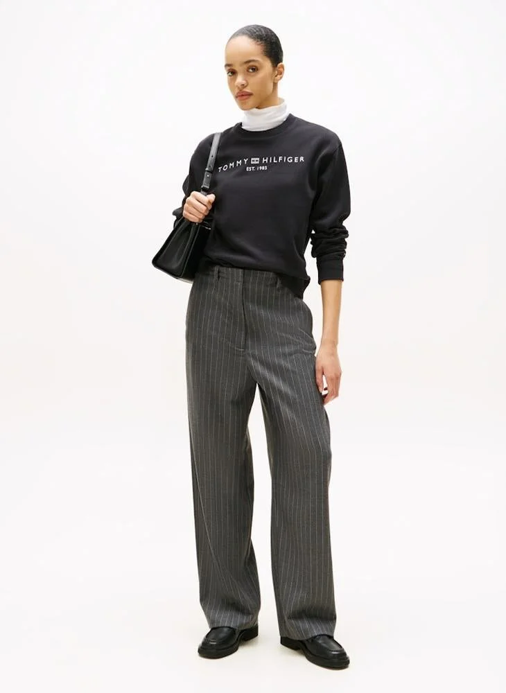 TOMMY HILFIGER  Graphic Crew Neck Sweatshirt for Women | Best Price UAE