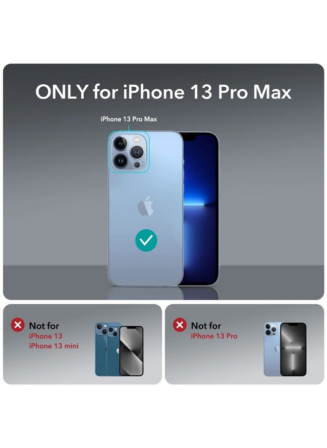 اي اس ار جراب ESR لهاتف iPhone 13 Pro Max، متوافق مع MagSafe، حامل حلقي للكاميرا قابل للتعديل، ظهر مقاوم للخدش، حماية من الدرجة العسكرية، TPU، غطاء خلفي مغناطيسي كلاسيكي مع مسند، شفاف  - Image 2