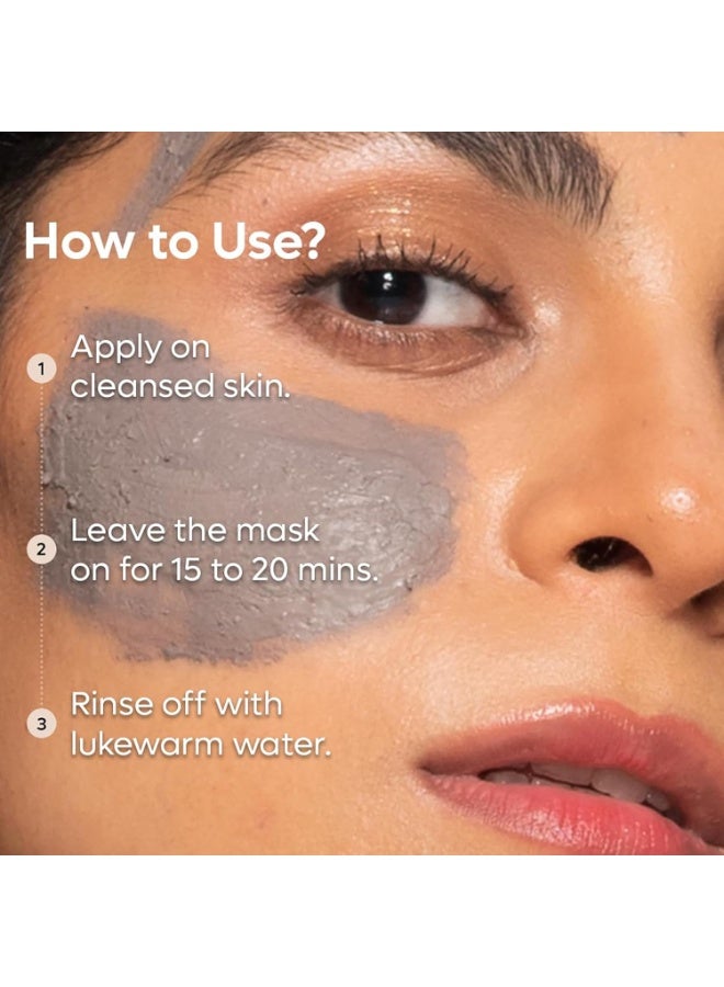 إم كافيين قناع الوجه إم كافيين دي تان بالقهوة مع طين الكاولين، وطين الملتاني ميتي، وطين البنتونيت | يزيل السمرة، وينظف المسام، ويتحكم في إفراز الزيوت الزائدة | لجميع أنواع البشرة (100 غرام) - Image 4