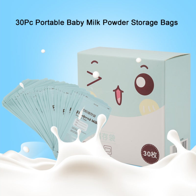 30Pc Portable Baby Feeding Milk Powder Storage Bags Disposable Milkpowder Pouches - Image 2