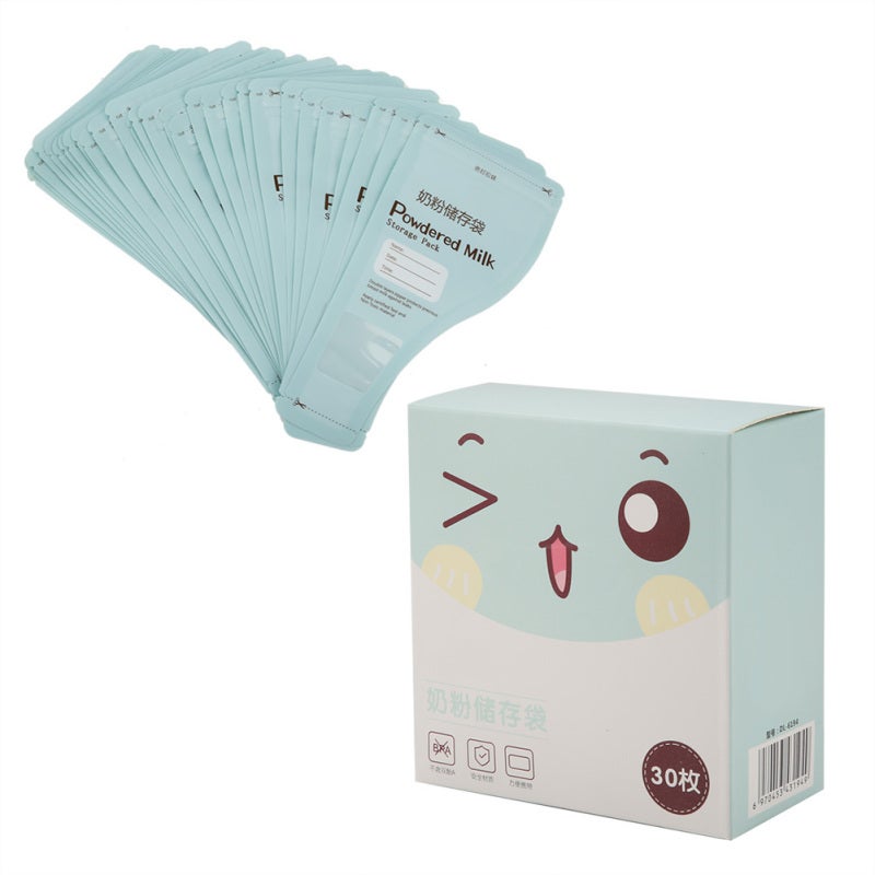 30Pc Portable Baby Feeding Milk Powder Storage Bags Disposable Milkpowder Pouches - Image 5