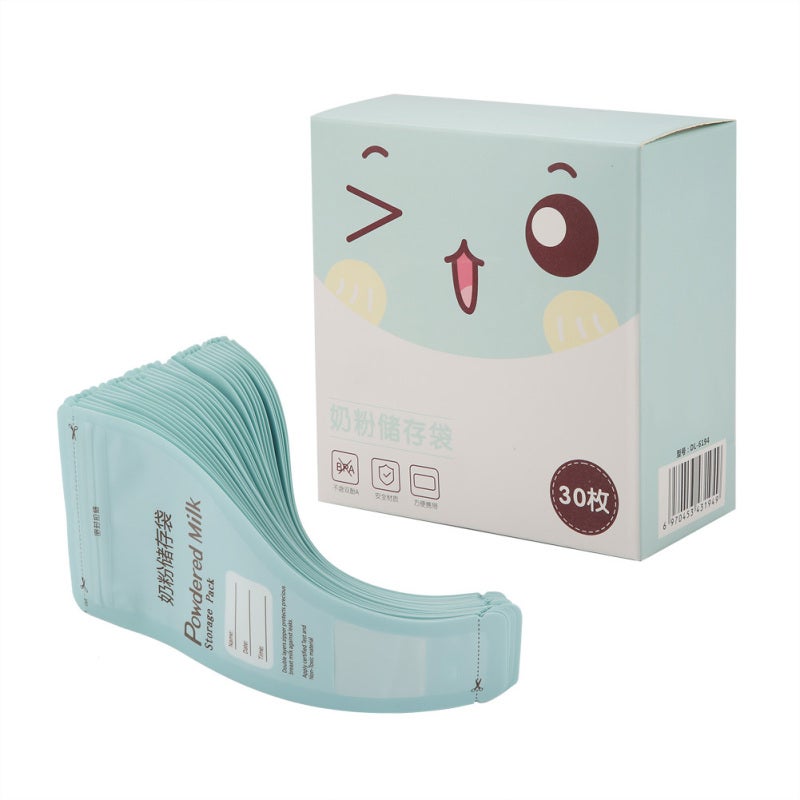 30Pc Portable Baby Feeding Milk Powder Storage Bags Disposable Milkpowder Pouches - Image 1