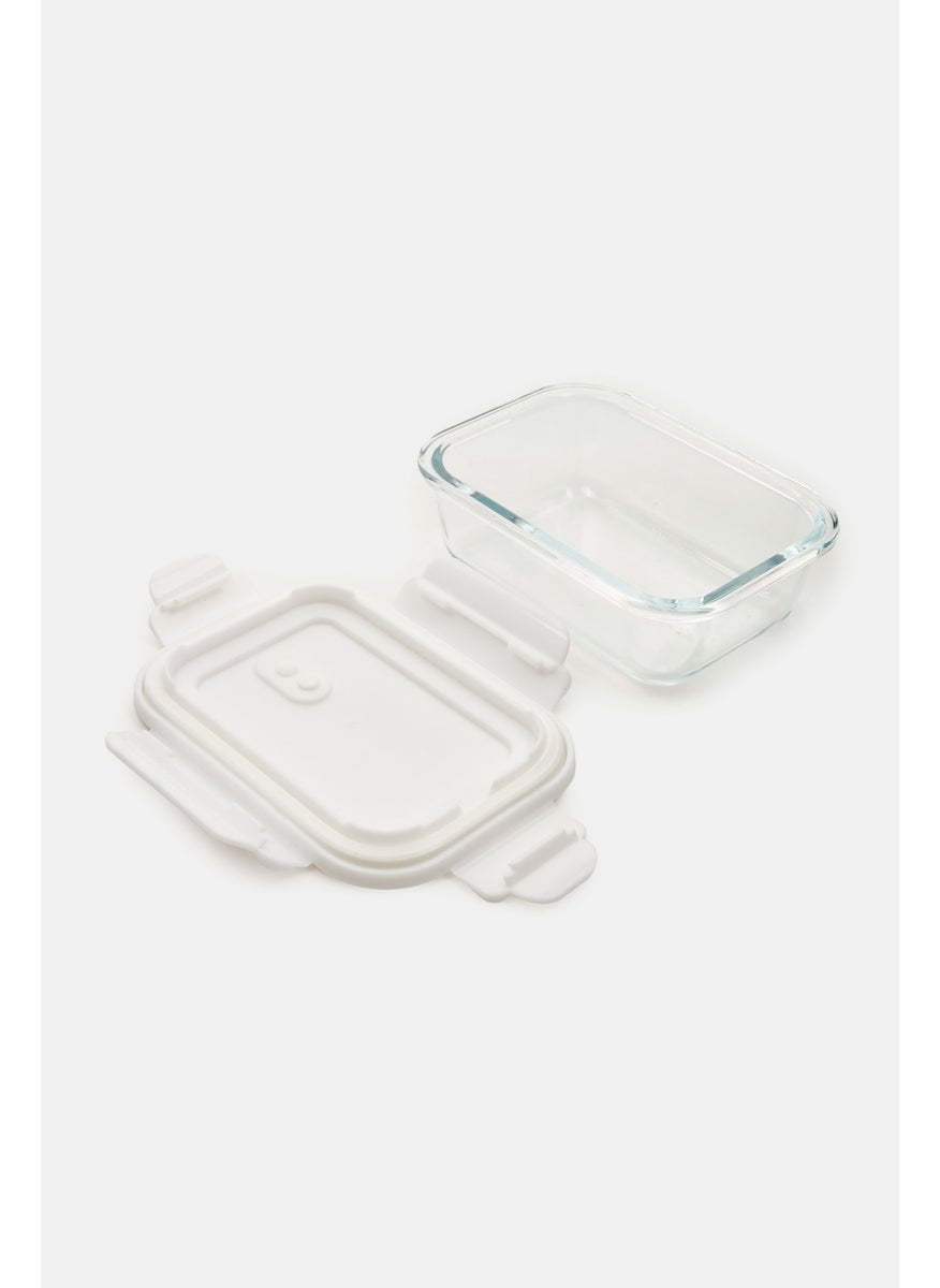 Rectangular Glass Container With Silicone Seal Vented Lid, White - pzsku/Z6A5B6DE641F7C4F70947Z/45/_/1733755988/250a7b68-0ec0-4811-9536-041bab673ada