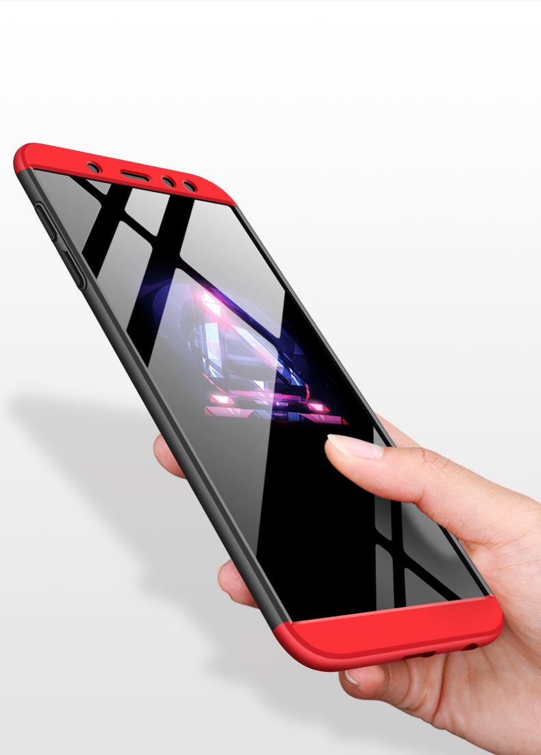 Generic (Unbranded) For Samsung A6 2018 360 Degree Protective Case Ultra Thin Hard Back Cover Rose gold - Image 3