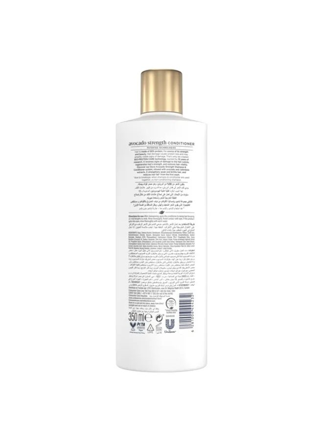 Dove Avocado Strength Conditioner For Weak Hair 350ml - Image 2