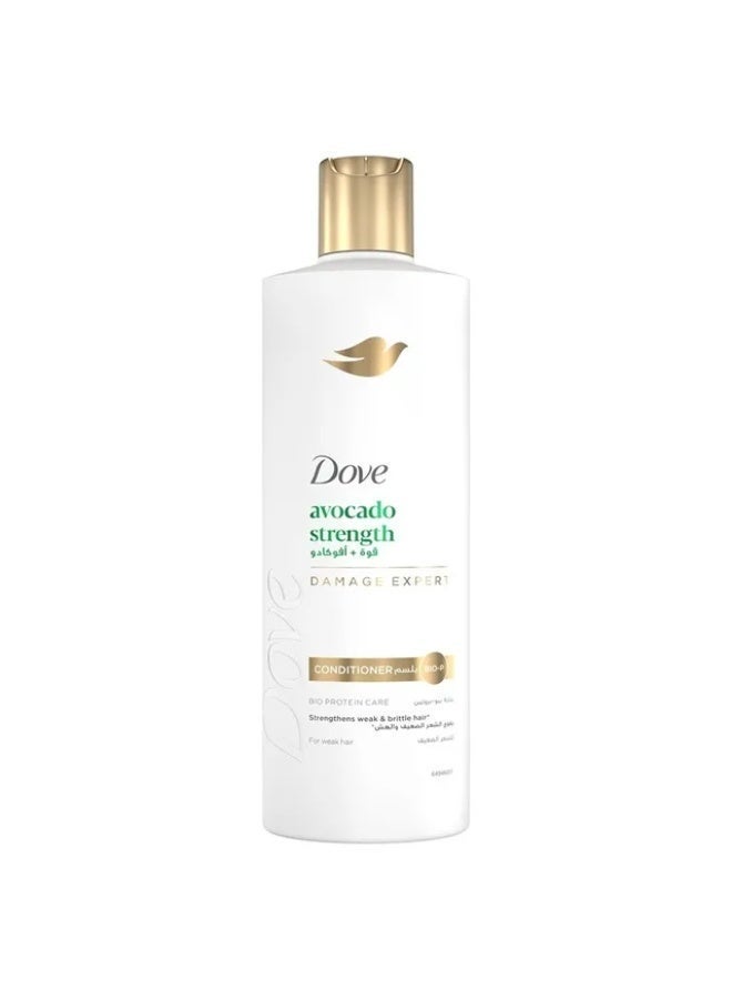 Dove Avocado Strength Conditioner For Weak Hair 350ml - Image 1