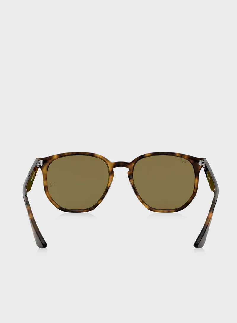 Ray-Ban  0RB4306 Hexagonal Sunglasses for Men | Best Price UAE