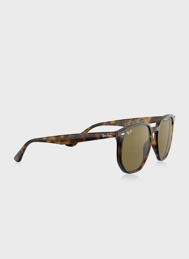 Ray-Ban  0RB4306 Hexagonal Sunglasses for Men | Best Price UAE