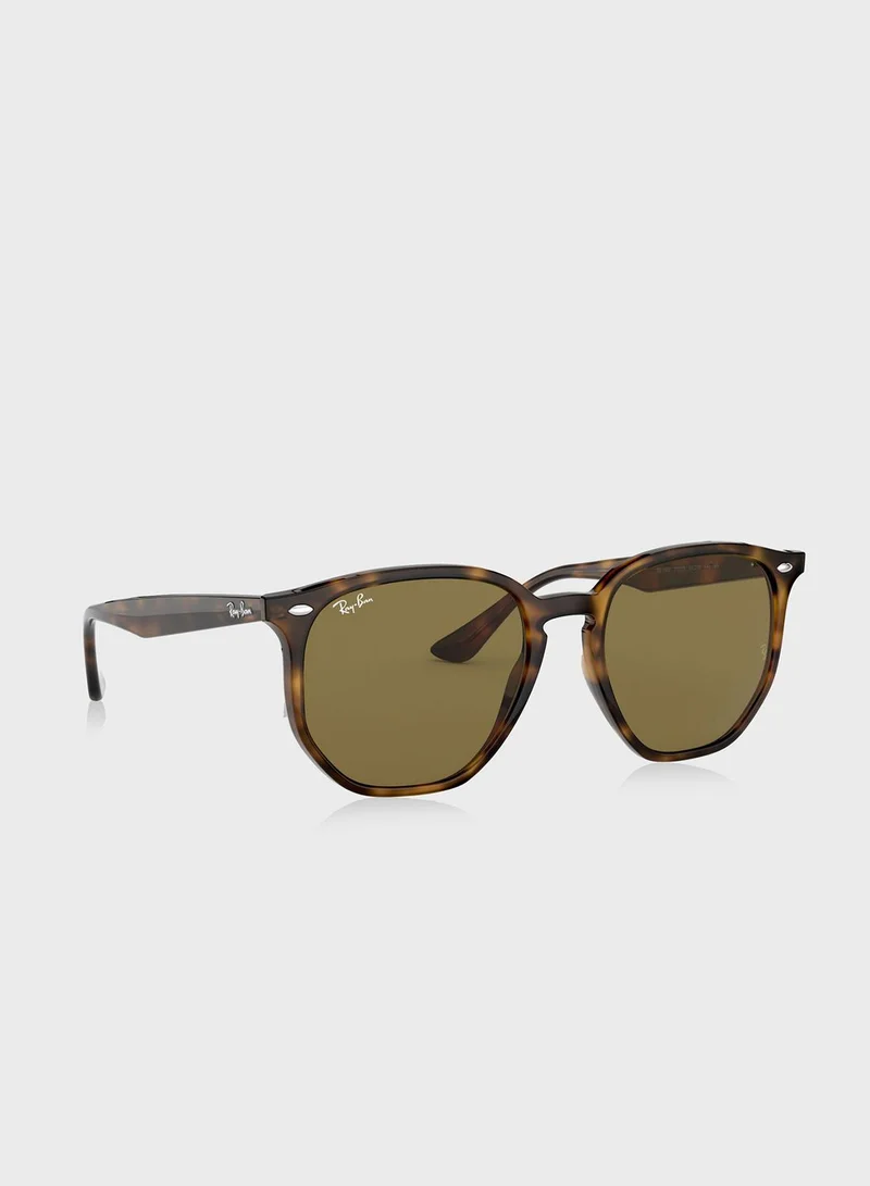 Ray-Ban  0RB4306 Hexagonal Sunglasses for Men | Best Price UAE