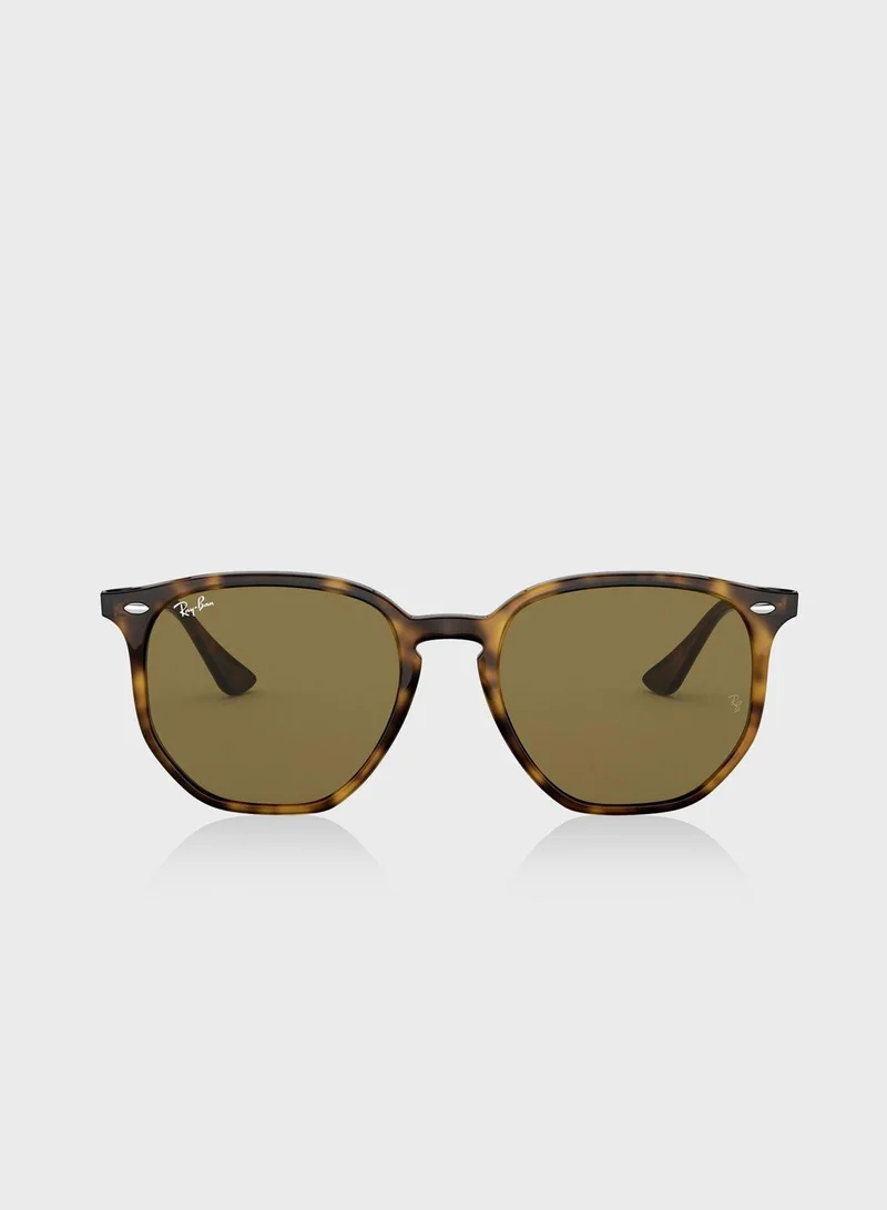 Ray-Ban 0RB4306 Hexagonal Sunglasses