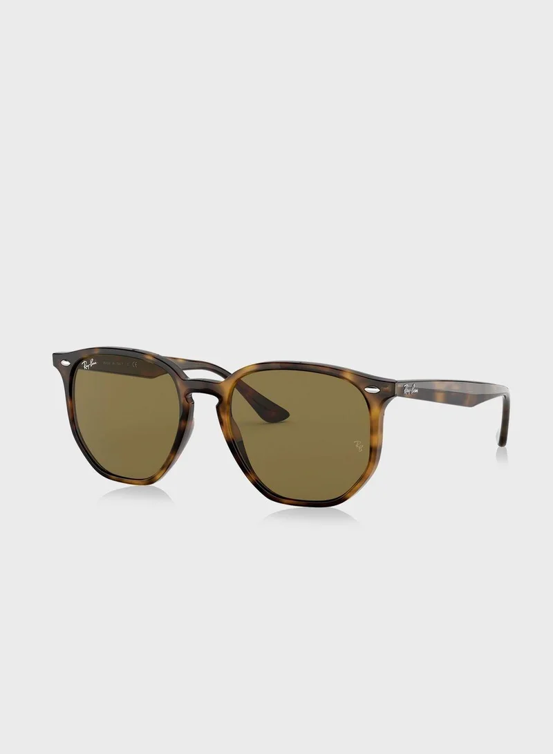 Ray-Ban 0RB4306 Hexagonal Sunglasses