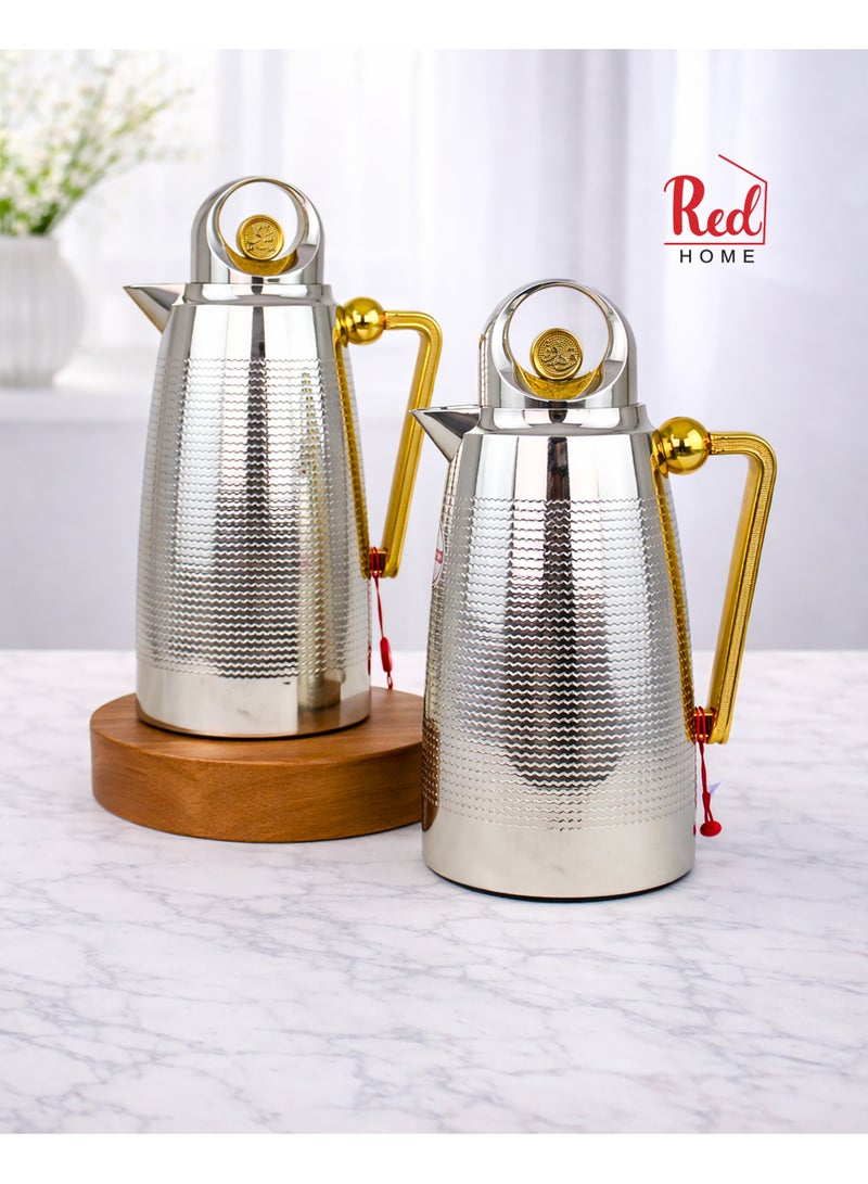 البيت الأحمر طقم ترمس حراري من ريد هوم سعة 1000 مل (2) RF101C - Image 1
