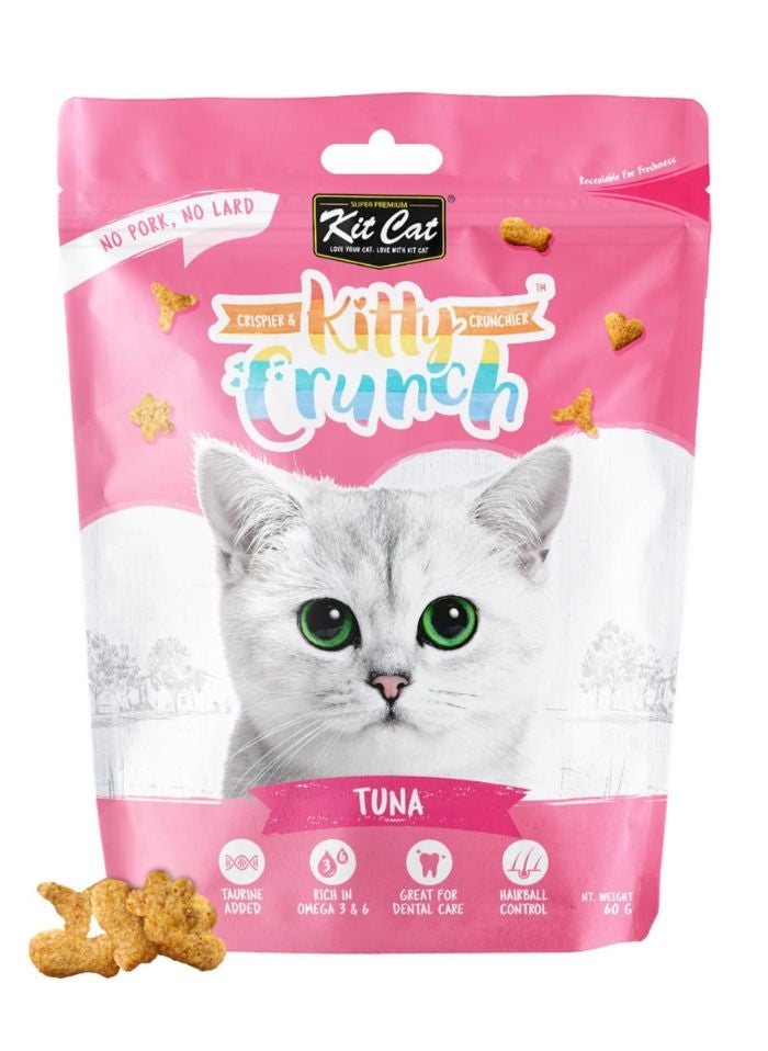 Kit Cat Kitty Crunch Tuna Flavor 60g - Image 1