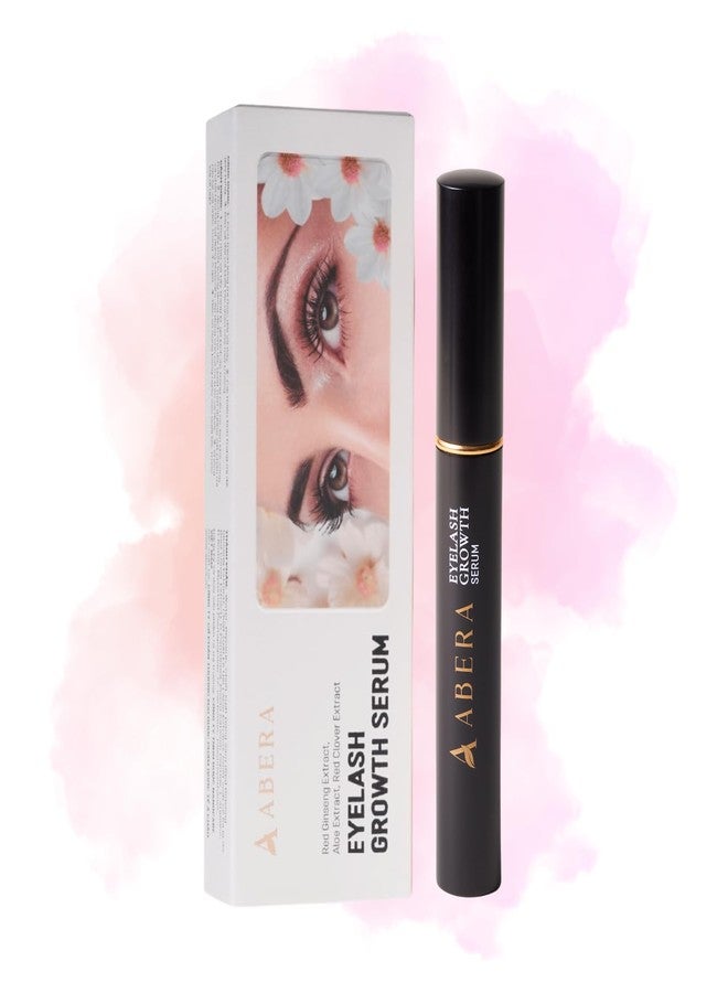 Abera Misan Eyelash Growth Serum - Natural Lash Booster with Red Ginseng, Biotin & Omega 3-6-9 - Fuller, Longer, Thicker Lashes - Safe for Sensitive Eyes (1 Box) - Image 1