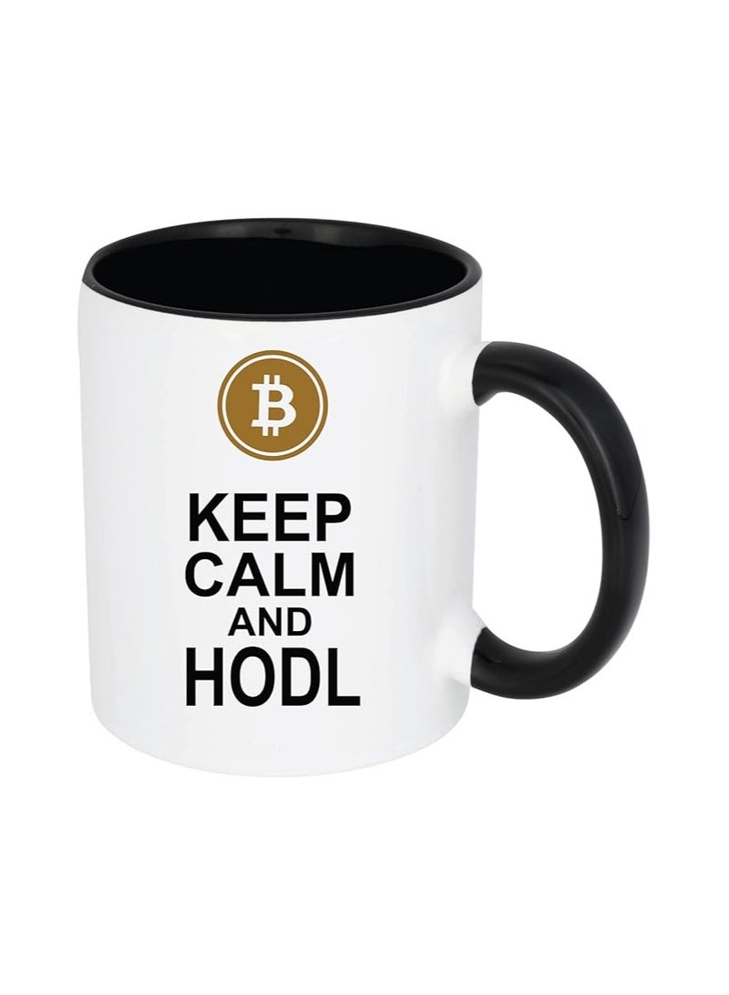 Bitcoin Mug - Cryptocurrency Coffee Cup - Will Word For Coins, funny mug - Gift for Bitcoin Trader or Miner