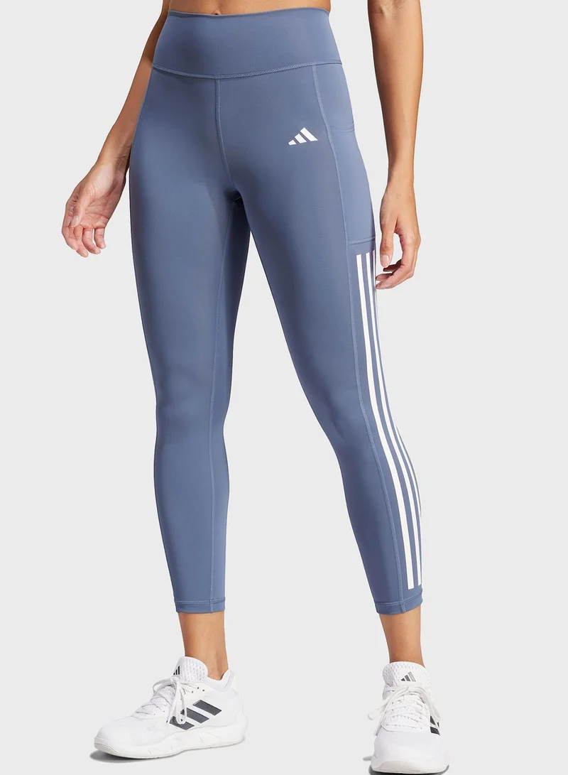 Adidas 3 Stripes Optime Full Length Leggings