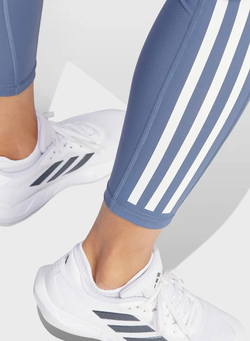 Adidas 3 Stripes Optime Full Length Leggings