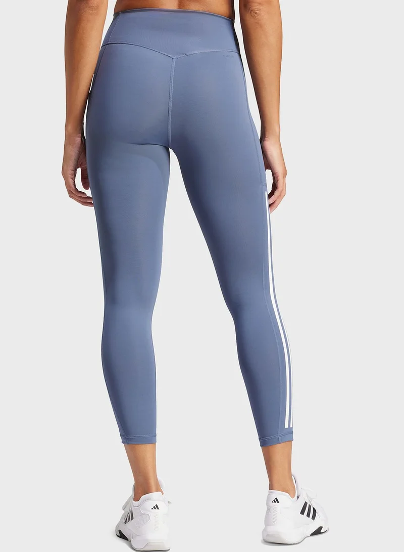 Adidas 3 Stripes Optime Full Length Leggings