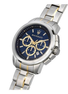 Maserati Men's Successo Analog Quartz Silver Stainless Steel Watch R8873621008 - 44mm  - Image 3