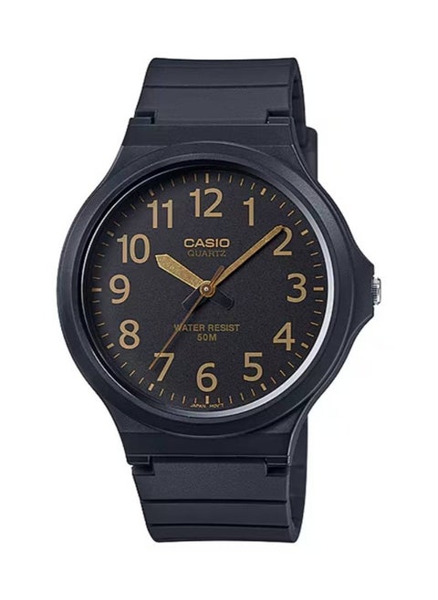 Analog Quartz Simple Resin Band Watch MW-240-1B2V