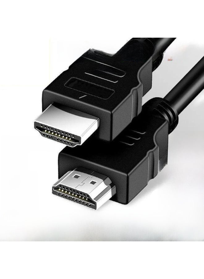 ماركة غير محددة [موصى به] كابل بيانات HDMI عالي الدقة لتوصيل الكمبيوتر المحمول والصوت والفيديو وشاشة العرض وكابل تحويل - اللون: قياسي "أسود عادي 1080 بكسل] - طول الخط: 1 متر  - Image 2